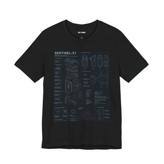 Dirty Tarmac Sentinel-X1 Techwear Tee