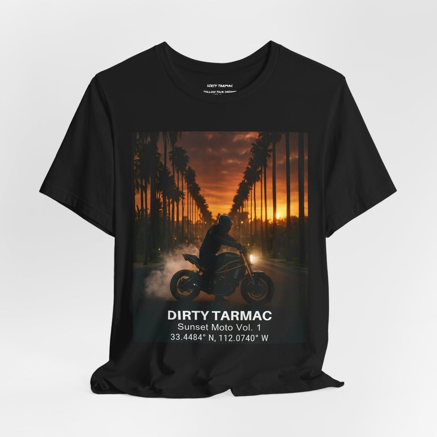 Dirty Tarmac Sunset Tee - Dirty Tarmac