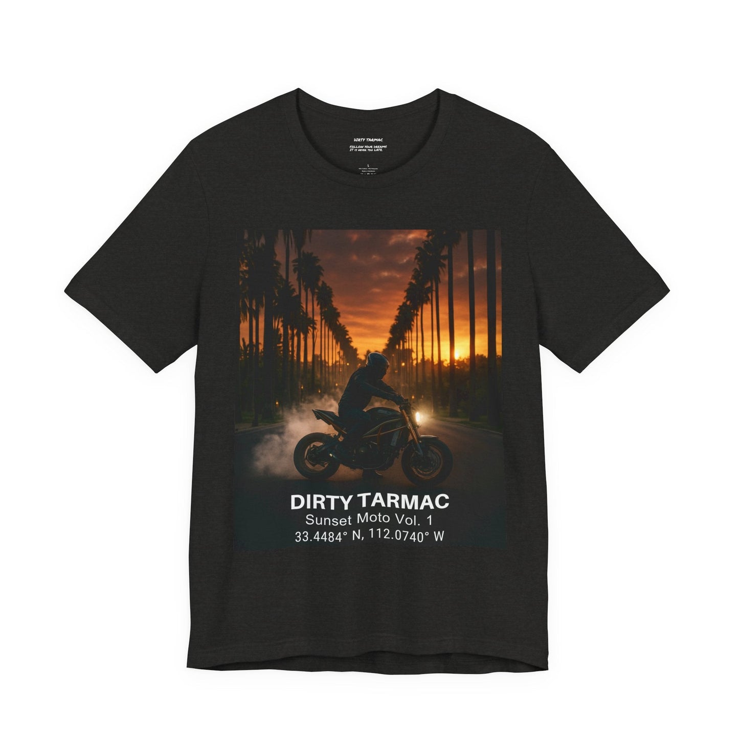 Dirty Tarmac Sunset Tee - Dirty Tarmac