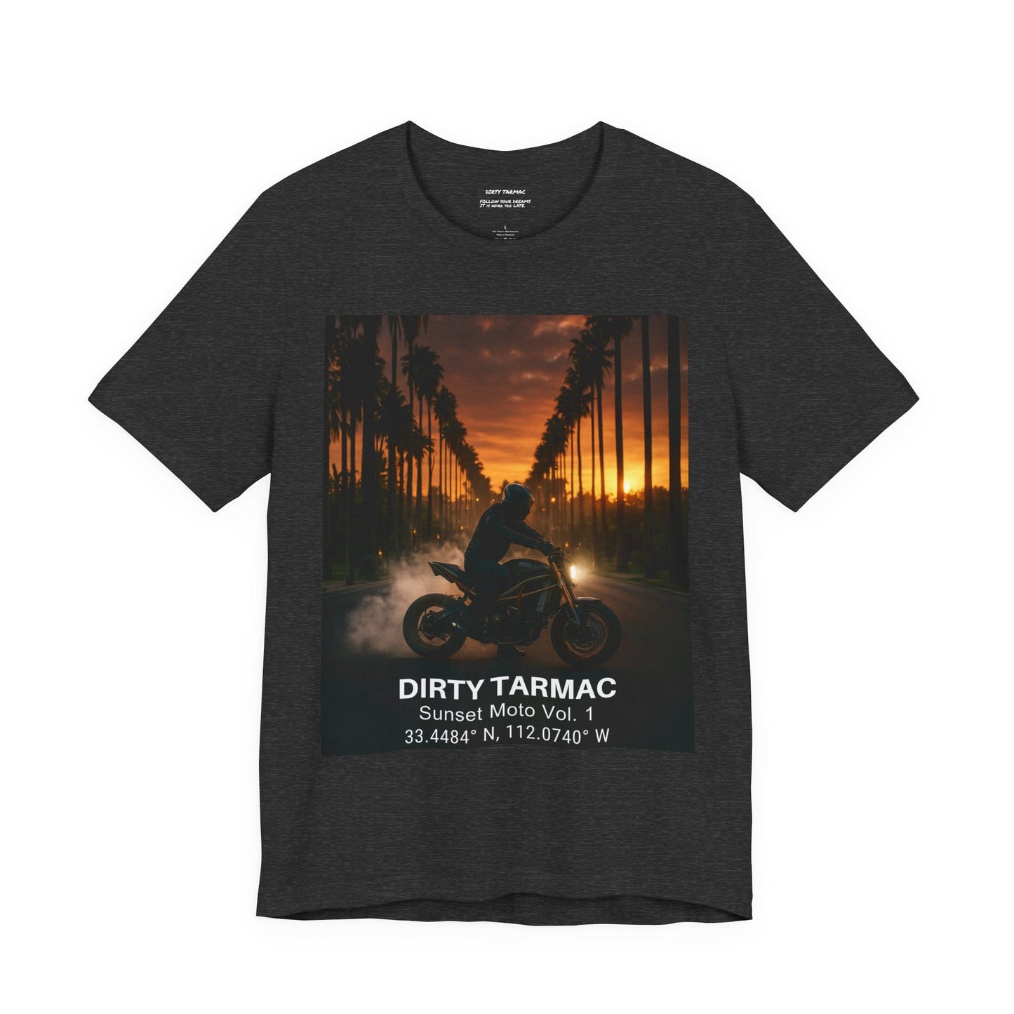 Dirty Tarmac Sunset Tee - Dirty Tarmac