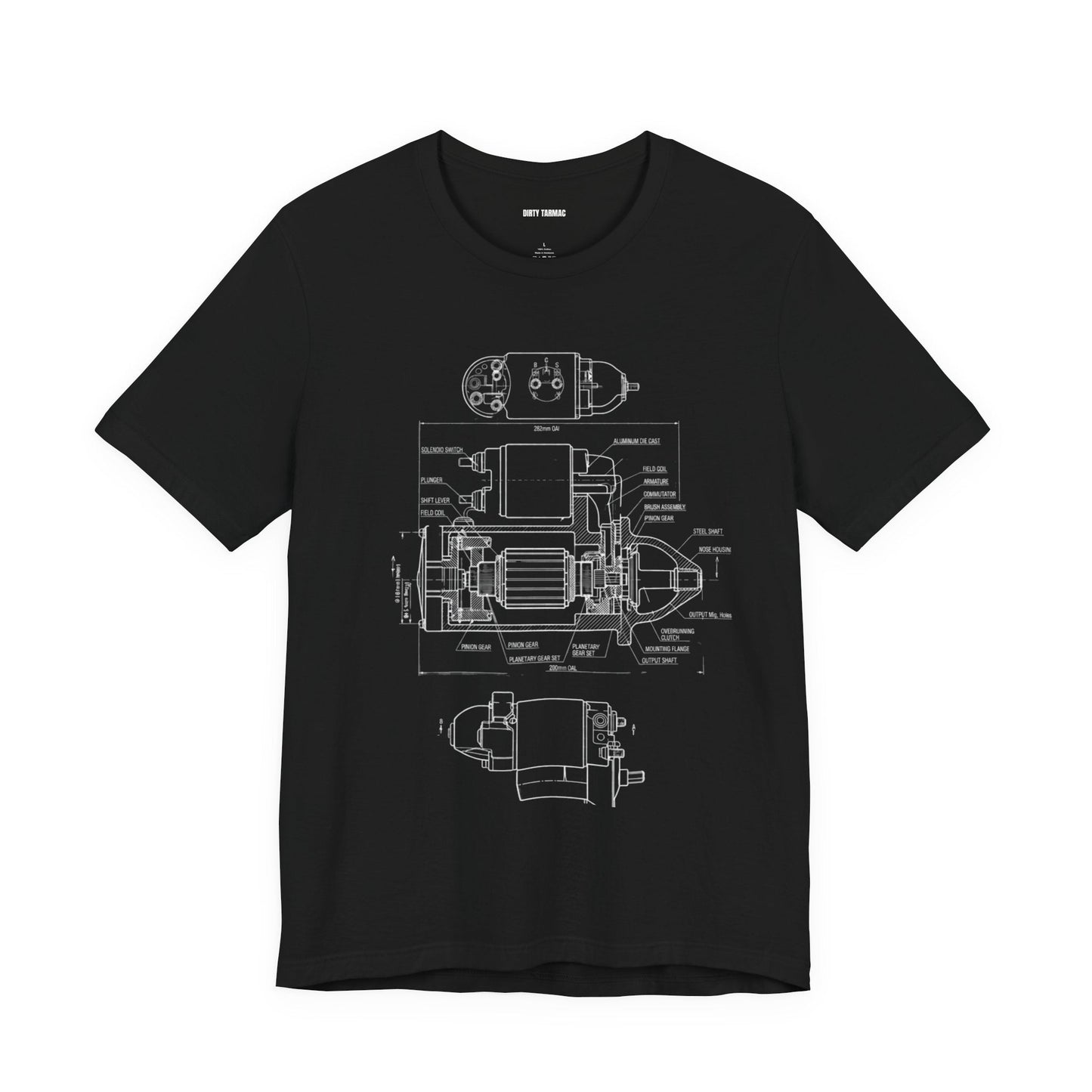 Unisex Jersey Short Sleeve Tee - Dirty Tarmac