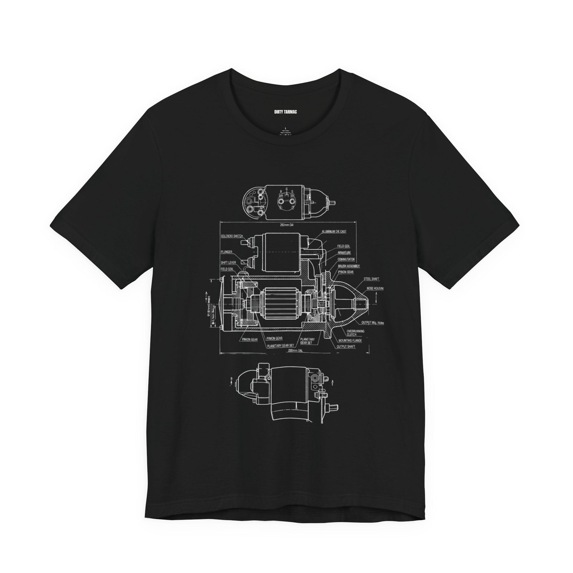 Unisex Jersey Short Sleeve Tee - Dirty Tarmac