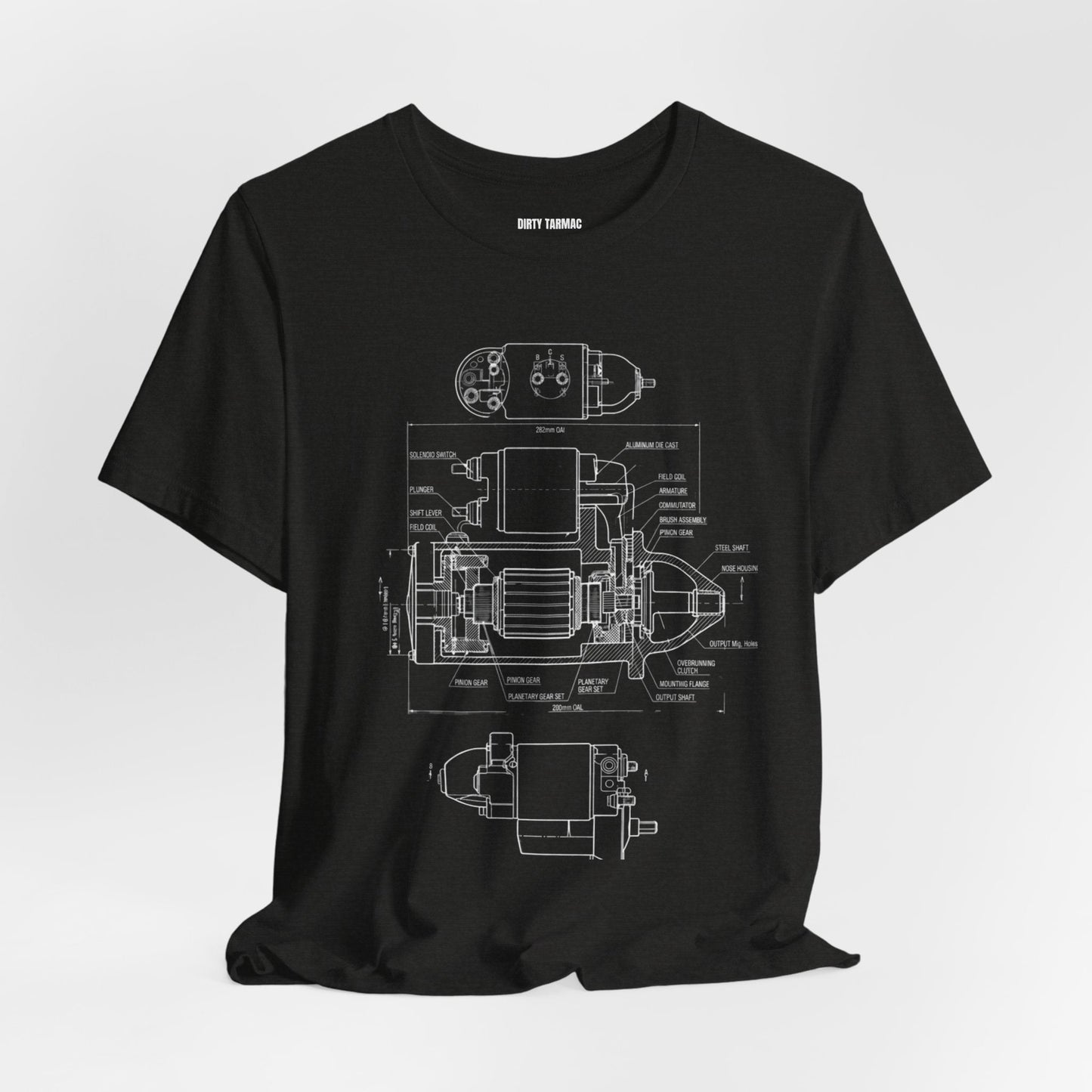 Unisex Jersey Short Sleeve Tee - Dirty Tarmac